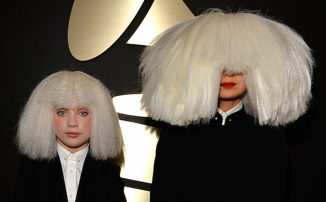Sia and Maddie Ziegler at the Grammys