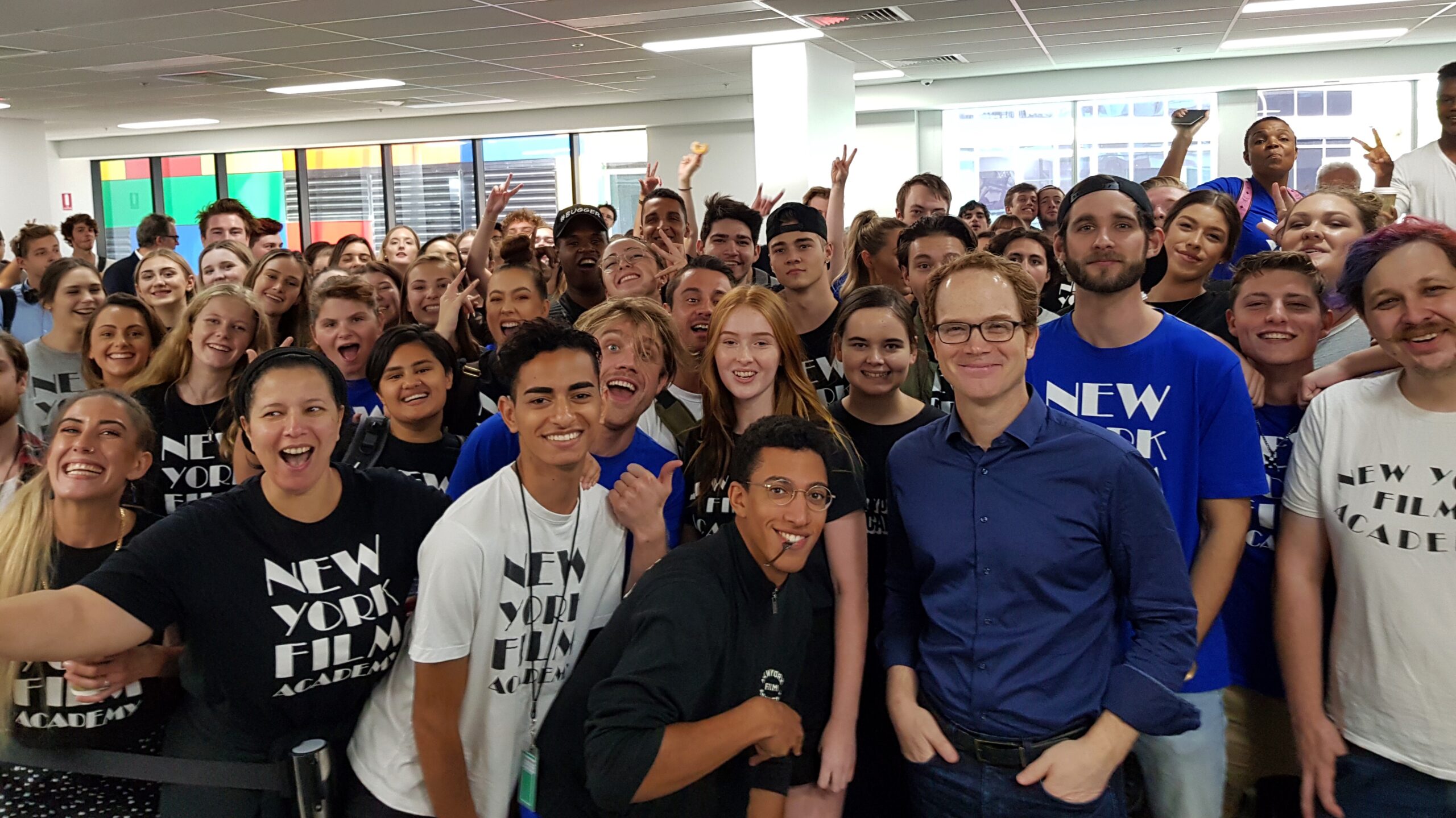 President Michael J. Young visits NYFA Australia
