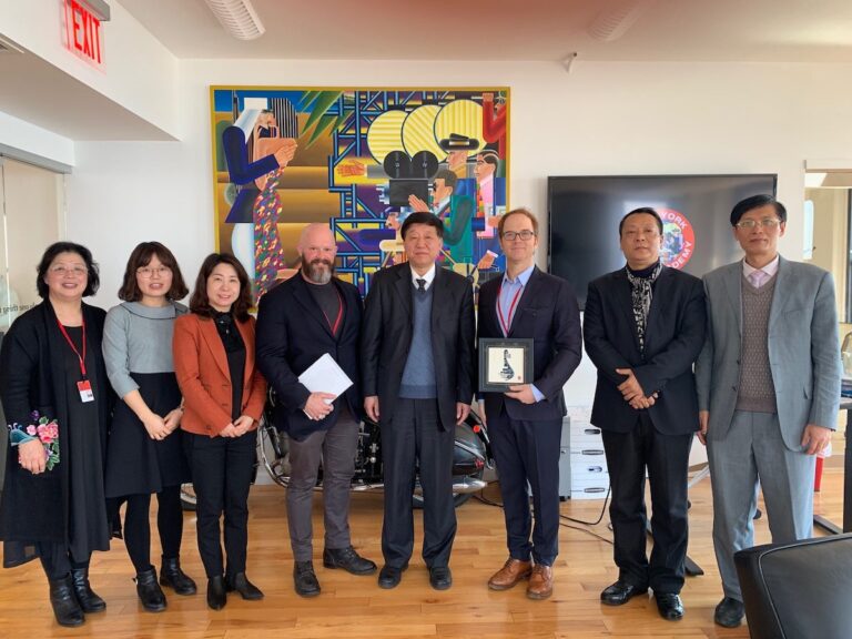 Representatives From Jinling Institute of Technology (JIT) Visit New York Film Academy (NYFA)