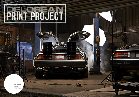 DeLorean Print Project Belfast Photo Festival