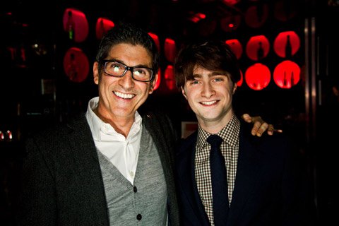 James Lecesne with Daniel Radcliffe for Trevor Project