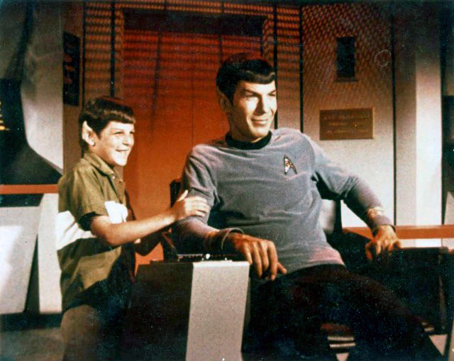 Adam and Leonard Nimoy