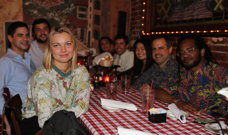 NYFA Hosts Dinner at Miceli’s for Foreign Fulbright Students