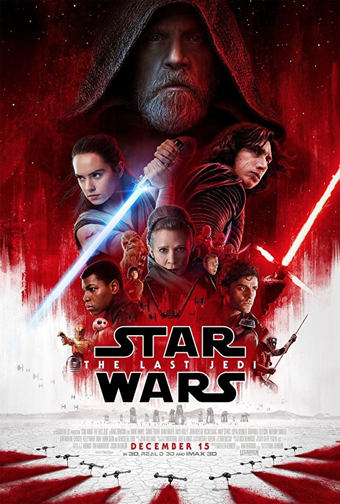 "Star Wars: The Last Jedi" poster via IMDB.