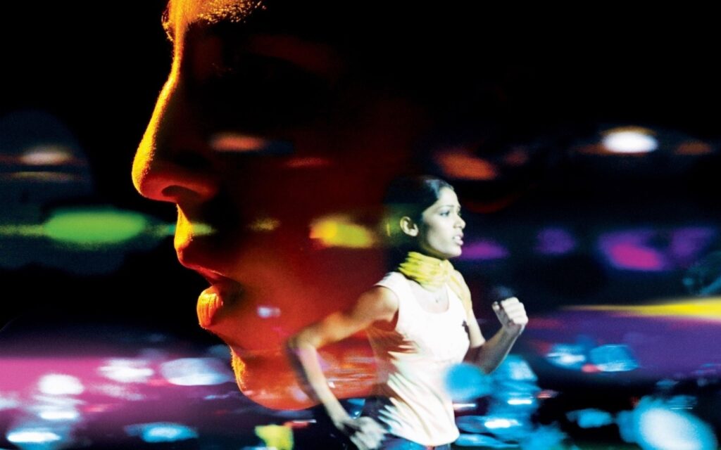 Composite image from Slumdog Millionaire