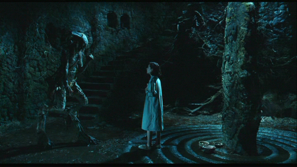 Encountering a creature in Pan's Labyrinth