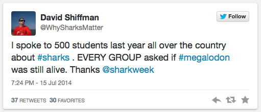 Why Sharks Matter tweet