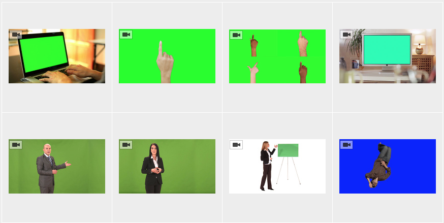 istock green screen