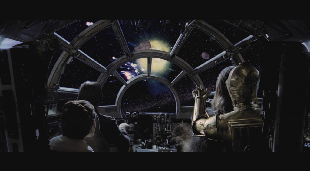 cockpit of the millennium falcon