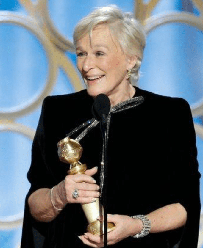 Glenn Close - Golden Globes