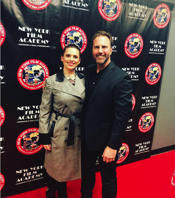 Hayley Atwell visits New York Film Academy for Q&A