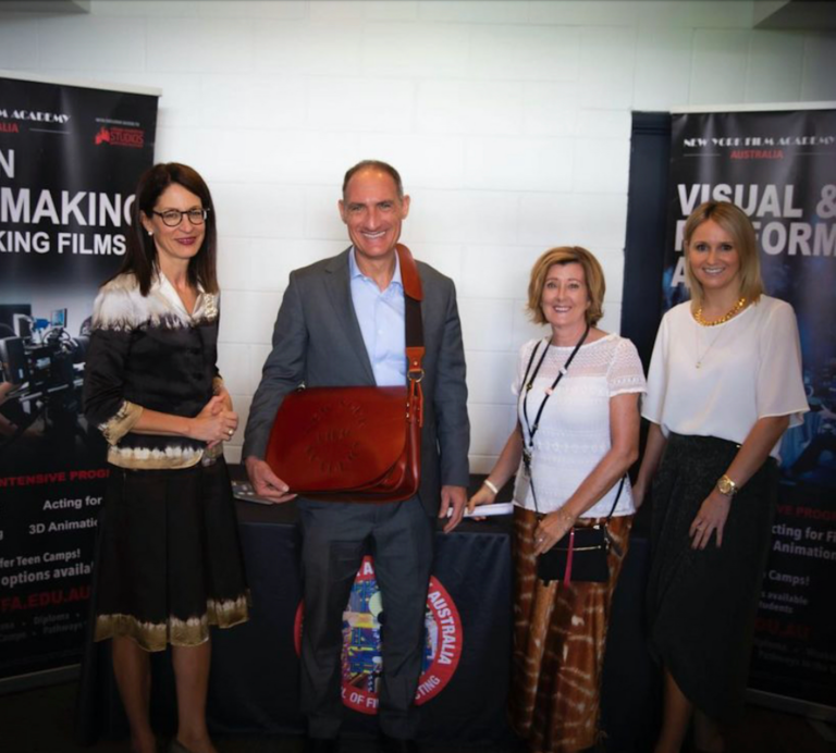 NYFA Australia Welcomes U.S. Embassy Officials on the Village Roadshow Studio Campus