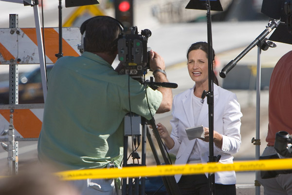 Contessa Brewer on camera