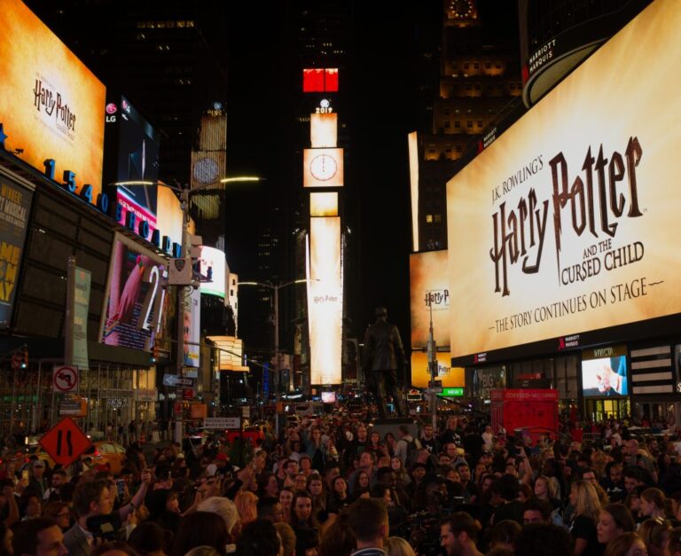 NYFA Animation Alum Adriano Araujo Works on The Magical ‘Harry Potter and The Cursed Child’ Display for Times Square