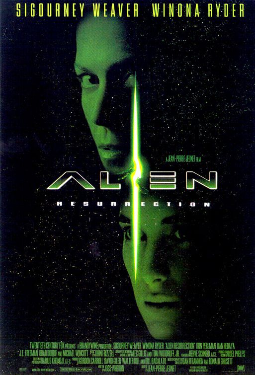 Alien Resurrection movie poster