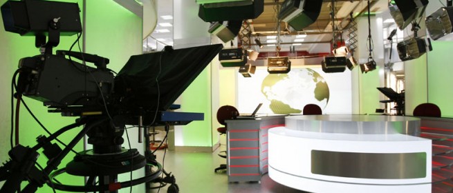 Broadcast journalism set