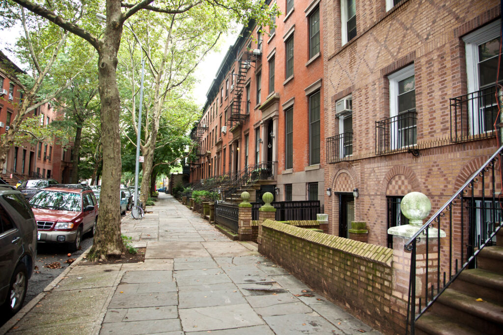 Residential buildings in Park Slope