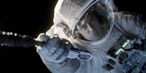 George Clooney in Gravity