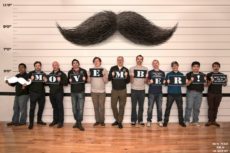 New York Film Academy Participates in Movember Challenge