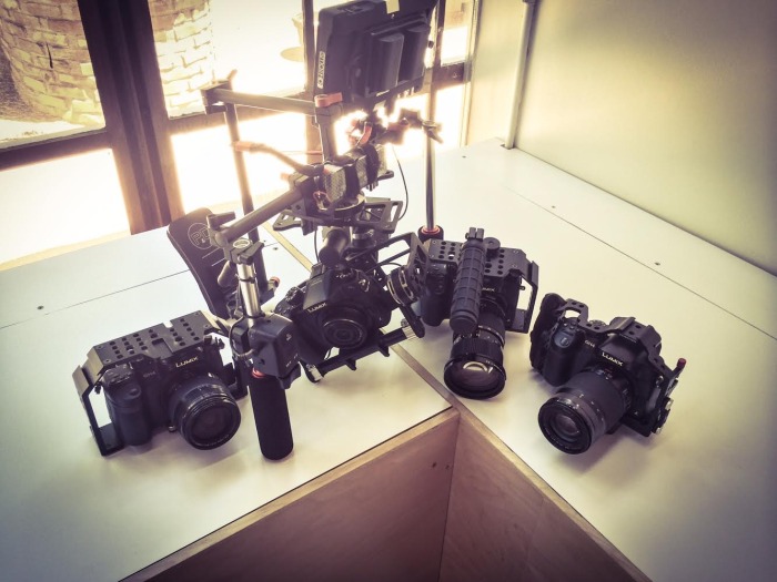 Multiple cameras filmmaking