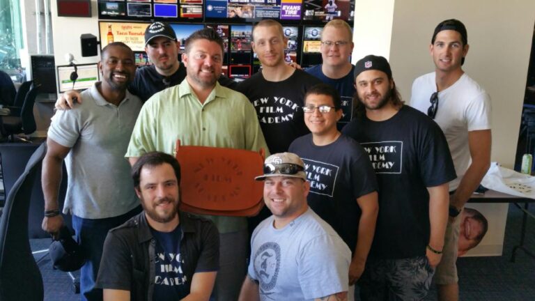 NYFA Student Veterans Attend Padres / Dodgers Rivalry Game