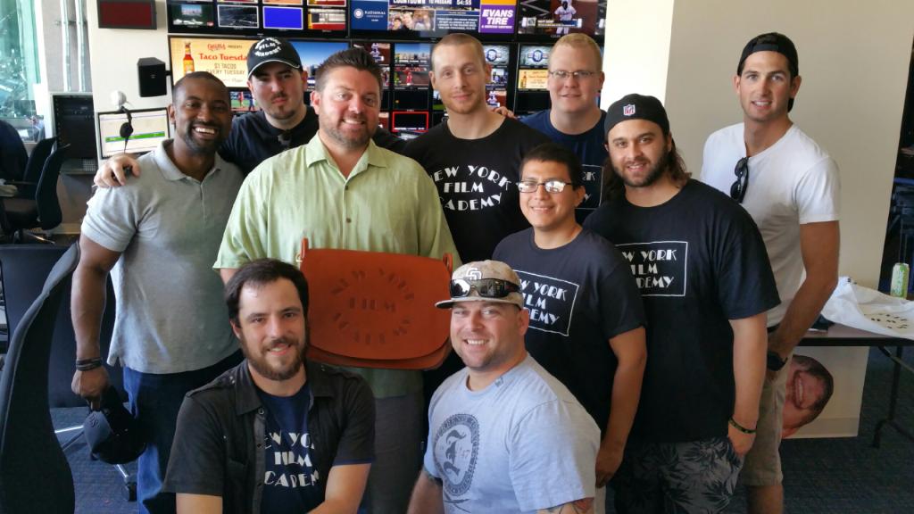 NYFA Student Veterans Attend Padres / Dodgers Rivalry Game - NYFA