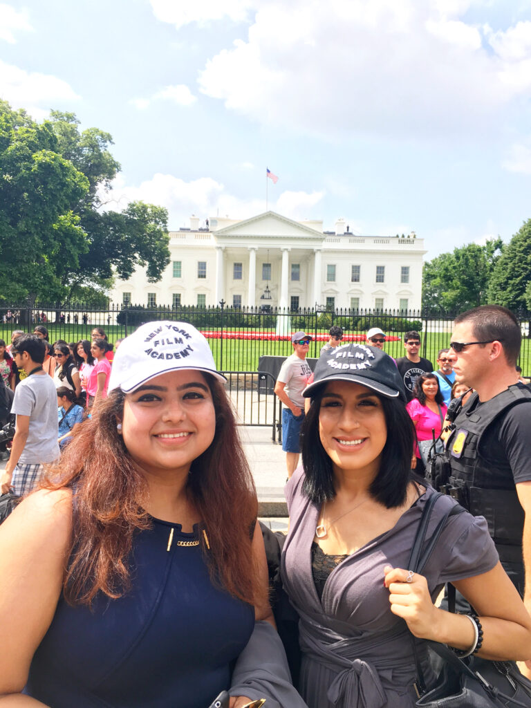 Broadcast Journalism Students Cover White House Press Conference