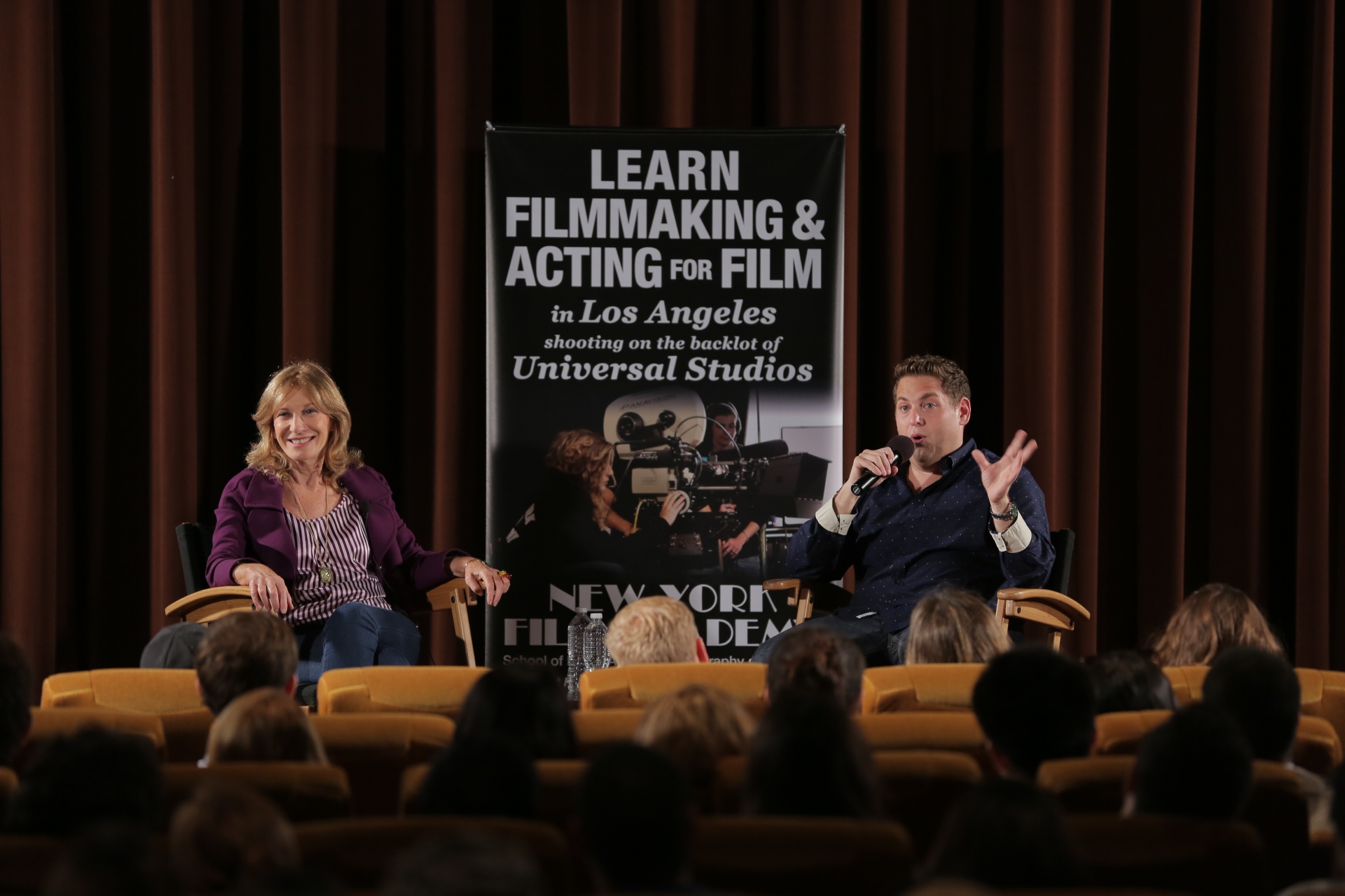 Jonah Hill with Tova Laiter