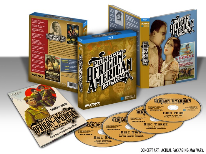 Pioneers of African-American cinema mockup