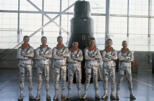 The cast of The Right Stuff