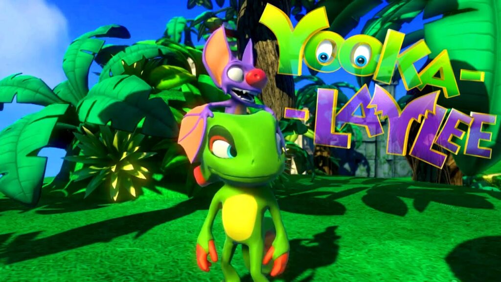 Yooka-Laylee title screen