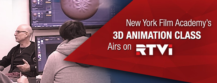 NEW YORK FILM ACADEMY’S 3D ANIMATION CLASS AIRS ON RTVI