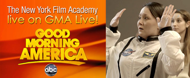THE NEW YORK FILM ACADEMY LIVE ON GMA LIVE!