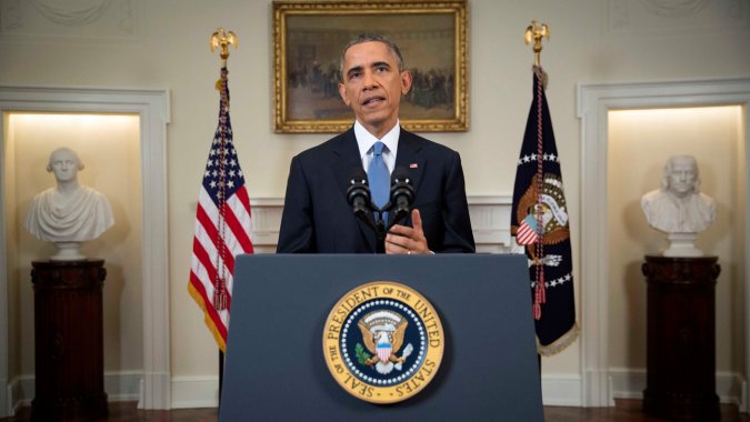 President Obama announces cyberterrorism legislation