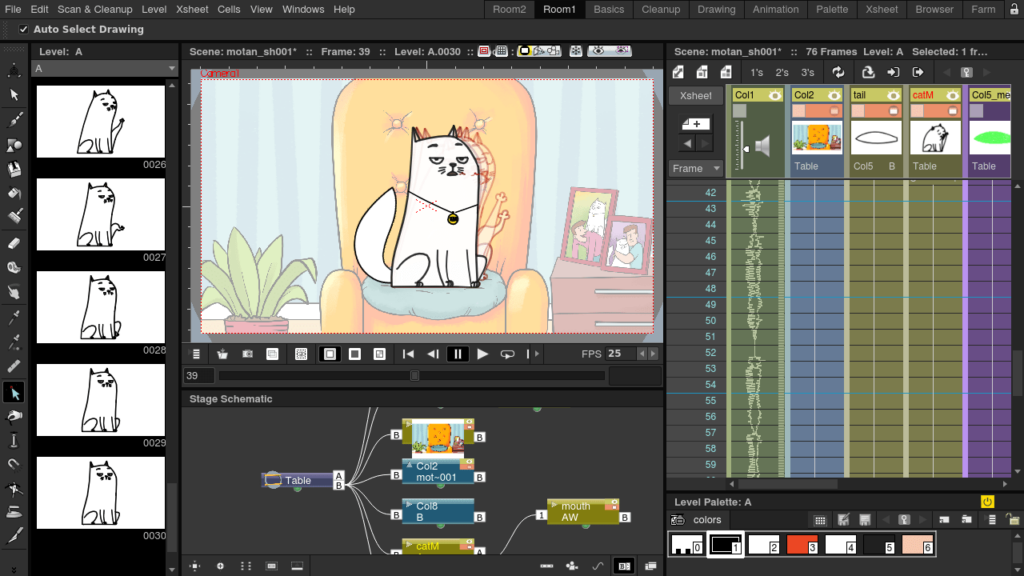 opentoonz animation software