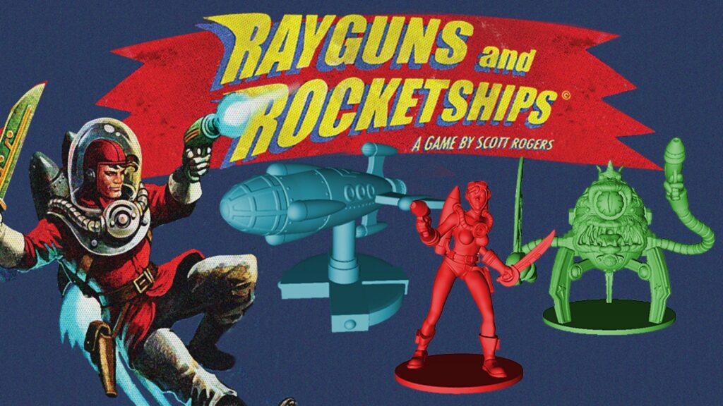 ray guns and rocketships