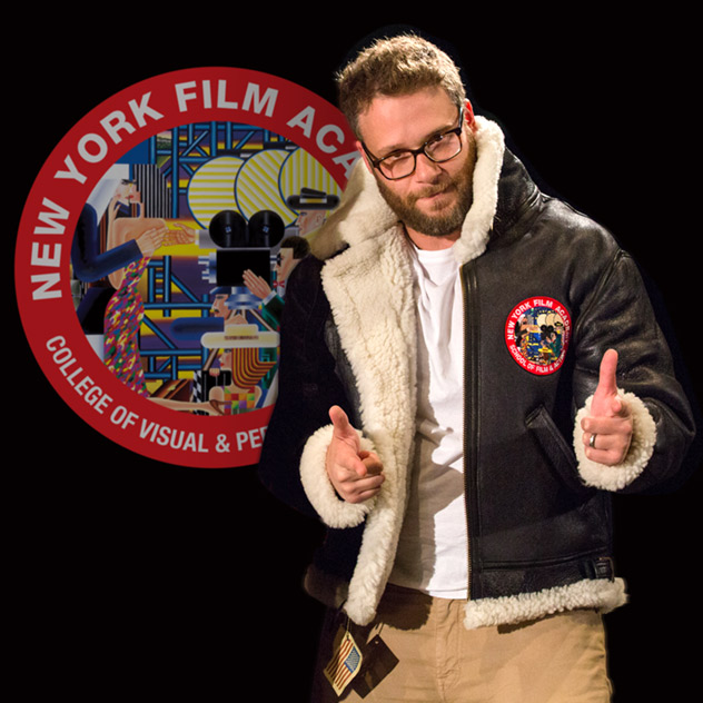 seth rogen in nyfa jacket