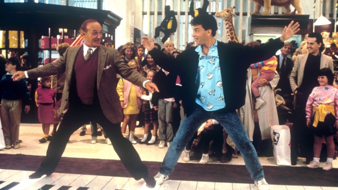 Robert Loggia and Tom Hanks in Big