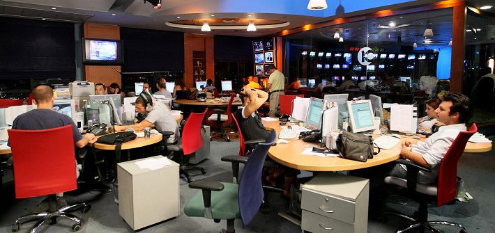 Channel 10 news room employees