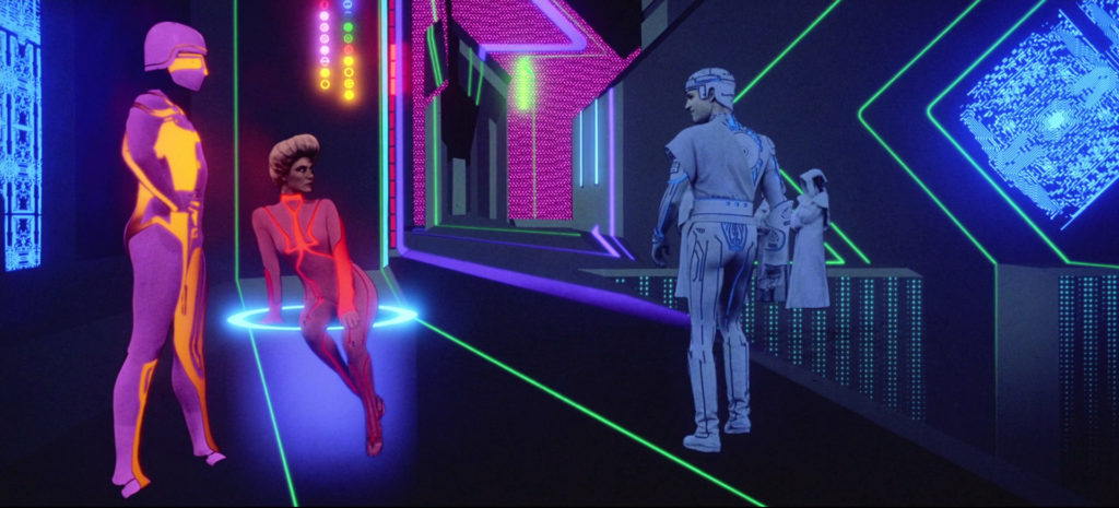 characters in original tron movie