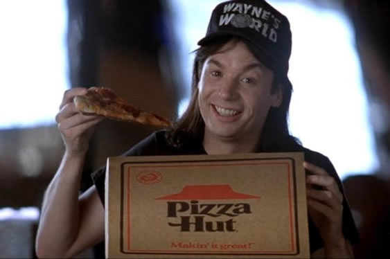 Wayne's World Pizza Hut