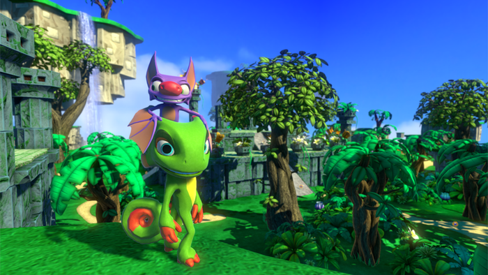 Screenshot of Yooka-Laylee game