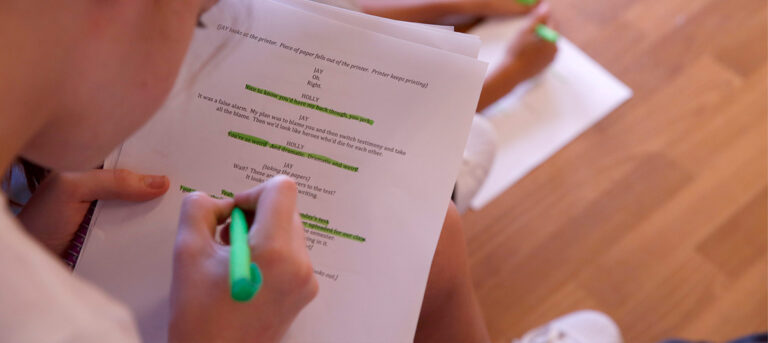 screenwriting camp for teens