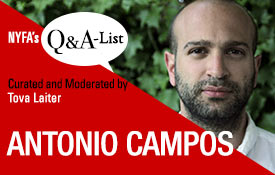 NEW YORK FILM ACADEMY (NYFA) WELCOMES DIRECTOR AND NYFA ALUM ANTONIO CAMPOS FOR ‘THE Q&A-LIST SERIES’