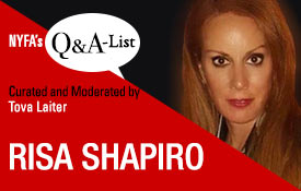 NEW YORK FILM ACADEMY (NYFA) WELCOMES MANAGER AND PRODUCER RISA SHAPIRO FOR ‘THE Q&A-LIST SERIES’