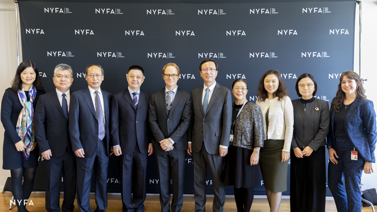 Chinese Vice Minister of Education Visits New York Film Academy
