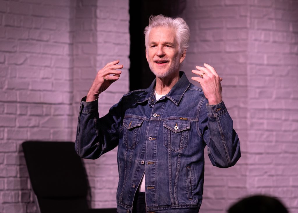 Matthew Modine at the NYFA New York City Campus for a Master Class February 2024
