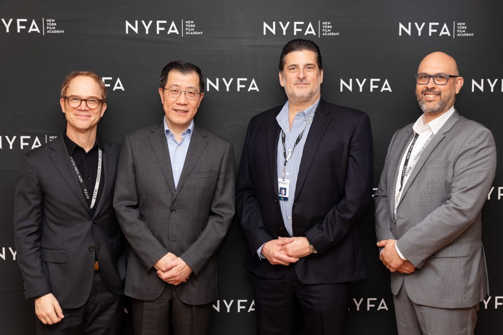 Consul General Mr. Guo Shaochun alongside NYFA Leadership