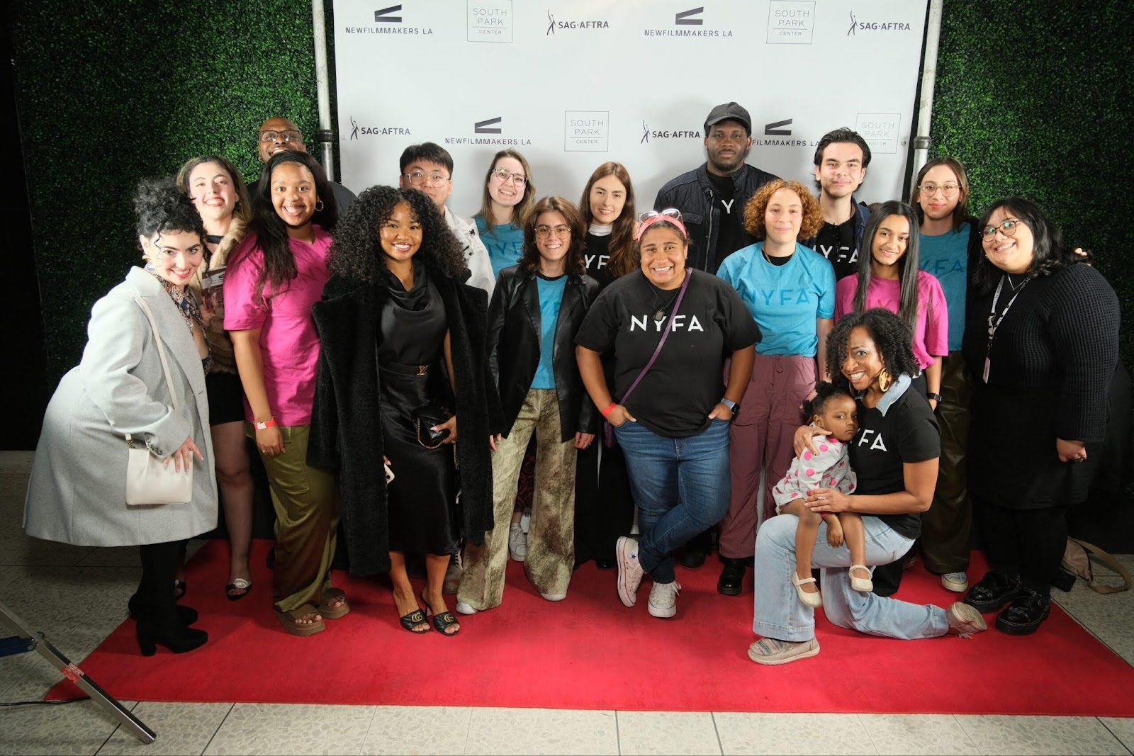 NYFA students attend the Latinx and Hispanic festival at New Filmmakers LA.
