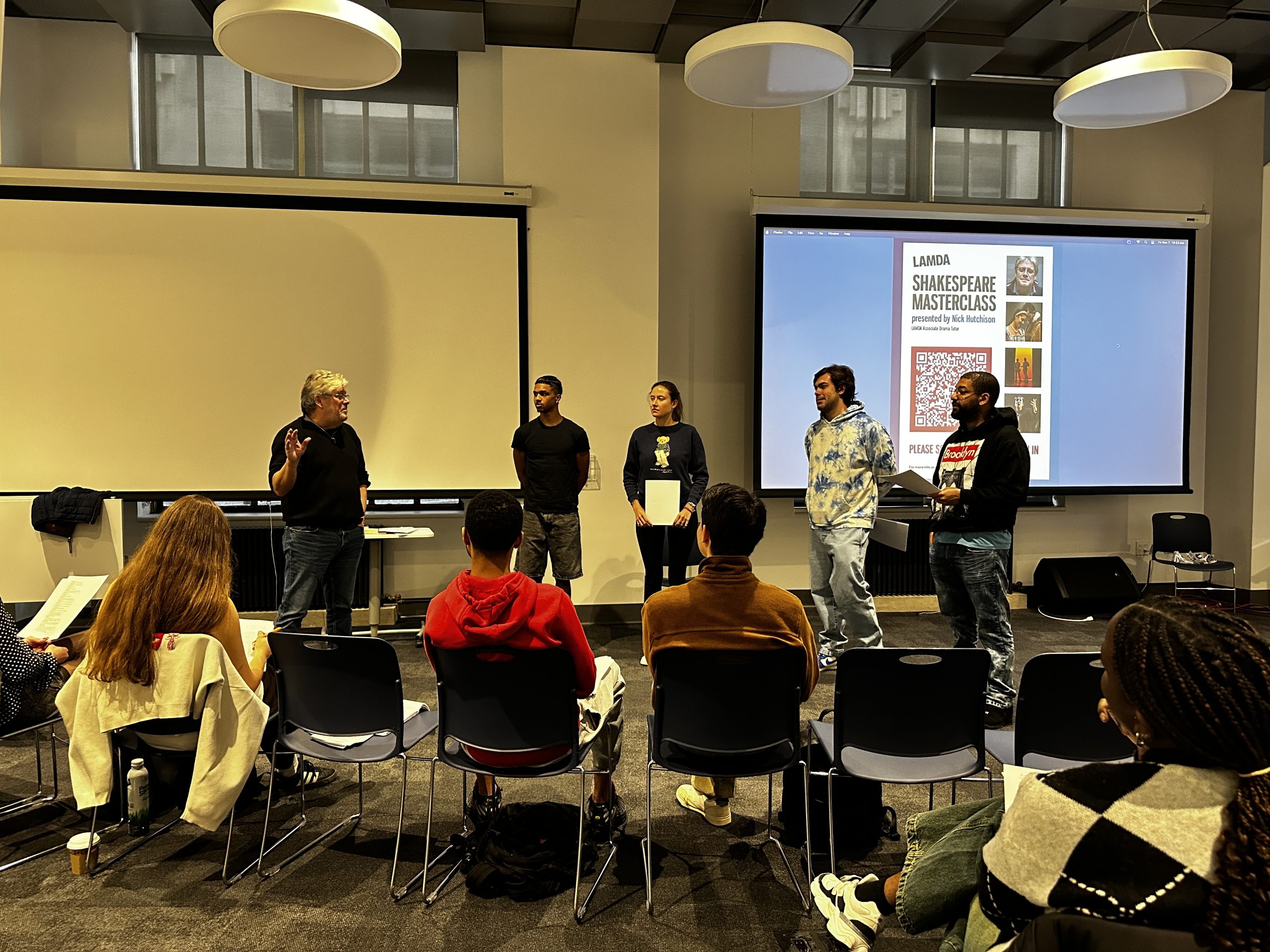 Shakespeare Masterclass with Nick Hutchison